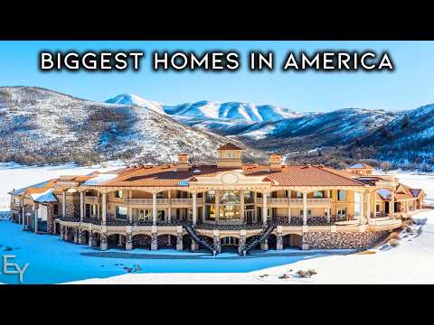 Touring ONE OF THE BIGGEST HOMES in AMERICA