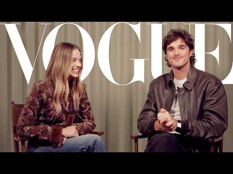 Jacob Elordi and Margot Robbie Interview Each Other For Their Vogue Australia Cover