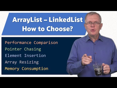 Choosing between ArrayList and LinkedList - JEP Cafe #20