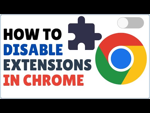How to Disable Extensions in Google Chrome 2024