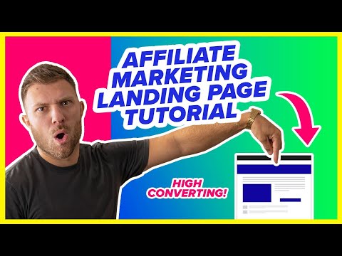 How to Make a Landing Page for Affiliate Marketing | ClickBank Landing Page Tutorial 2023