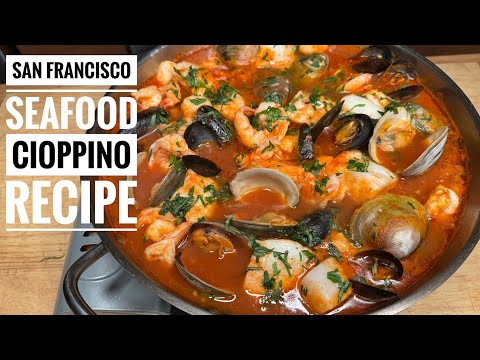 Authentic Cioppino Recipe | Best Wine Pairing for Seafood Stew (San Francisco Classic)