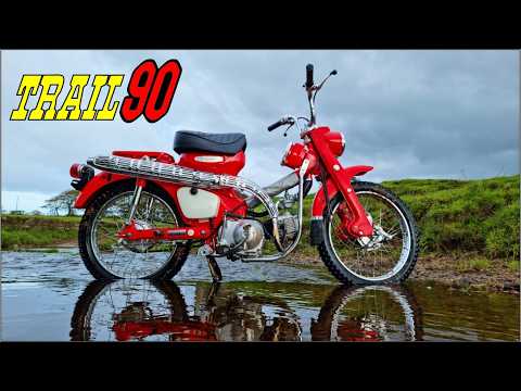 Classic Comeback: Honda Trail 90 Brought Back to Life!