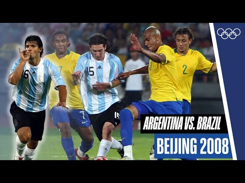 ๐ฆ๐ท Argentina ๐ ๐ง๐ท Brazil | โฝ๏ธ Men's Football Semifinal | Beijing 2008