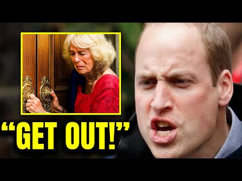 William KICKS Camilla Out of Princess Diana's Memorial!
