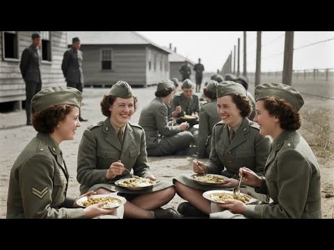 "C'Est Le Paradis Sur Terre" — Prisonnières Allemandes Stupéfaites Par La Qualité De Vie US