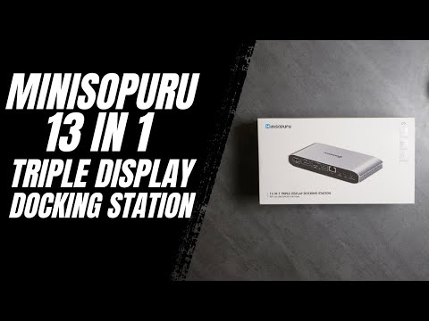 Minisopuru - 3 Display - 13 In 1 Dock