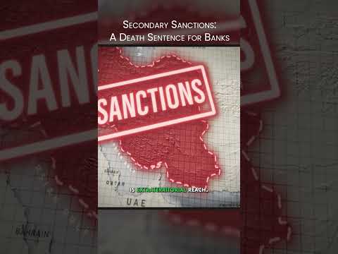 Secondary Sanctions A Death Sentence for Banks #shorts