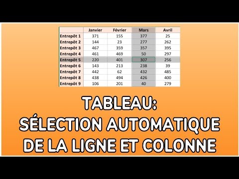 MACRO: SÉLECTIONNER TOUTE LA LIGNE ET LA COLONNE ACTIVE DANS UN TABLEAU EN VBA - DOCTEUR EXCEL