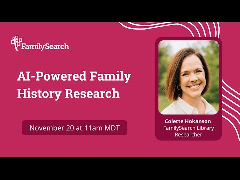 AI-Powered Family History Research