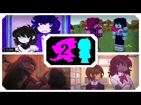 Kris and Susie through different universes with their respective musics 2