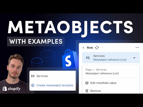 Shopify Metaobjects Tutorial - What they are & ways to use them