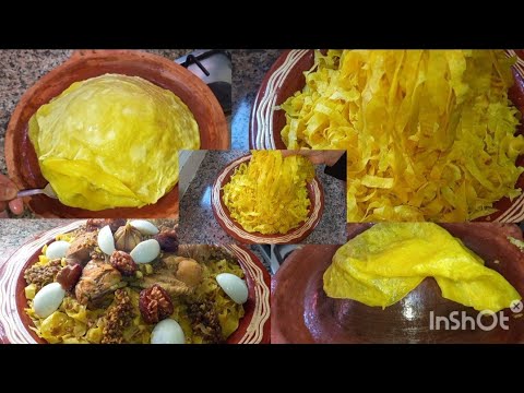 Moroccan Rfissa 🐔, a traditional dish, is delicious and easy to prepare.