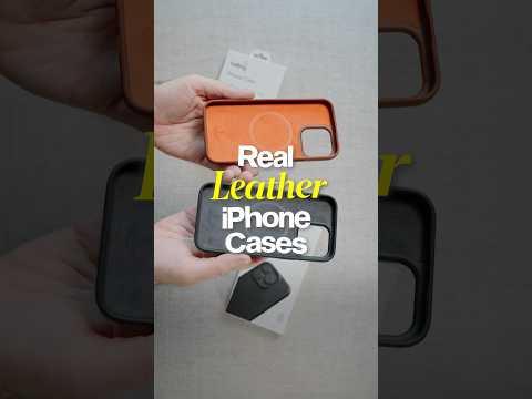 NEW Leather Cases for iPhone 16 Pro Max! #iphone16pro #iphonecase #bellroy