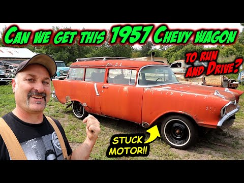 1957 Chevy Wagon with a stuck motor, Will It Run and drive?