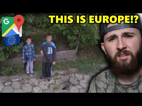 Strangest Things Found on Google Maps in Europe... *I'm scared*