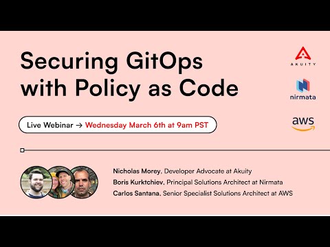 How to Secure GitOps with Argo CD, Kyverno, and AWS EKS [Webinar]