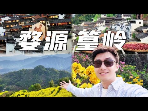 中国最美乡村的春天能有多长？婺源篁岭超全赏花时间表来了！油菜花、杜鹃、樱花，一键收藏！#春季旅行