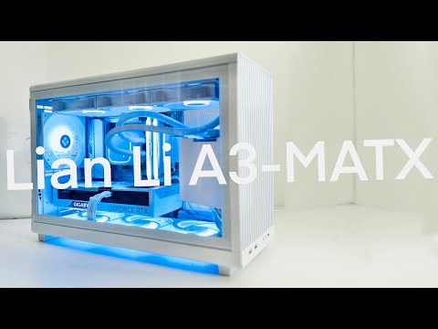All-White Build with the Lian Li DAN Cases A3-mATX | Clean & Compact Micro-ATX #lianli