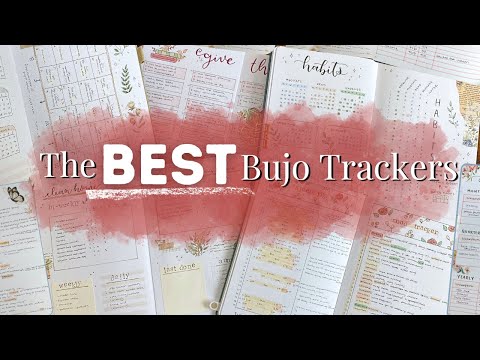 Use these 7 bullet journal trackers to *actually* improve your life✨