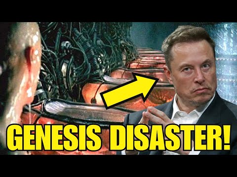 Trump Musk AI BUBBLE in Genesis sci-fi disaster