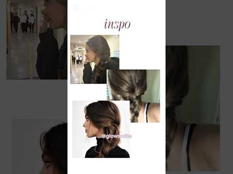 School Hairstyle Inspo 💗 #skincare #selfcare #school #glowup #hairstyles #selfimprovement #fyp