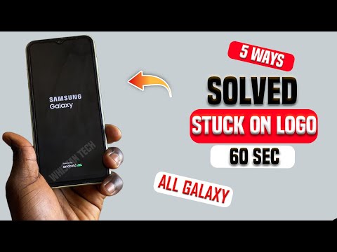 How to Fix Samsung Galaxy stuck on Samsung Logo - Frozen