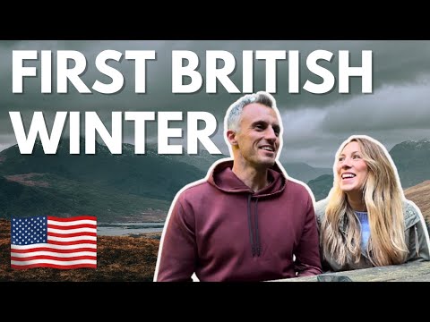 American's HONEST Thoughts of 1st British Winter & UK's "BEST" CHIPPY