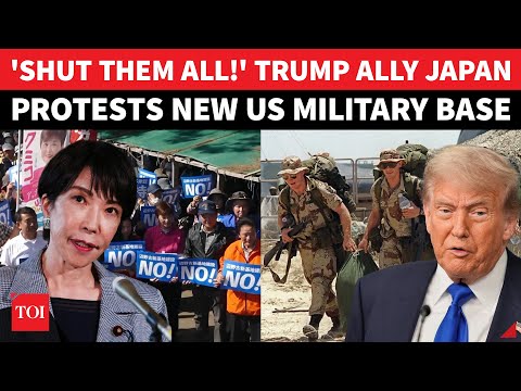 Trump Ally Japan Erupts Against New US Military Base | 'Won't Let Okinawa Turn Into Battlefield'