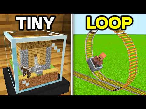 264 Genius Minecraft Build Hacks!