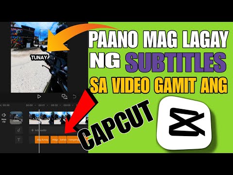 Paano Maglagay ng Subtitle sa Vlog | Paano mag lagay ng subtitle sa capcut (Step by Step Tutorial!)