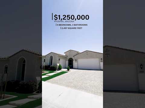 What $1,250,000 buys you in Phoenix Arizona! #phoenixrealestate #phoenixrealtor #arizonarealtor