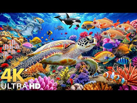 Amazing 4K Ocean Adventure - Dive Deep and Marvel at Sea Animal in The Best 4K ULTRA HD Aquarium #8