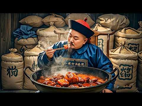 While people starve, officials feast;emperor arrives to punish them!