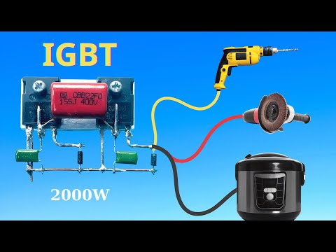 Unveiling the Secrets | How to turn 2 IGBT into a powerful 220V INVERTER