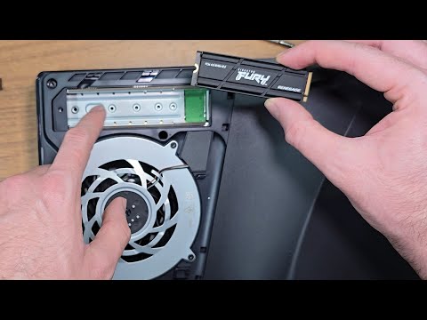 How to Install SSD in PS5 Slim, installing Kingston Fury Renegade