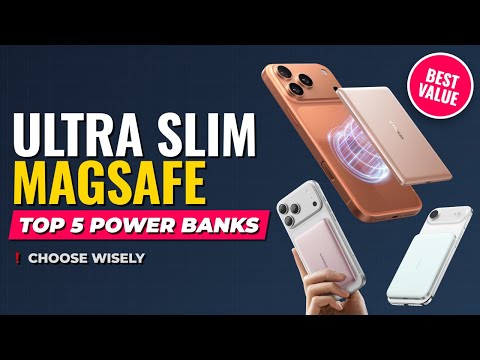 These Ultra Slim MagSafe Power Banks Are Insanely Thin ⚡ Top 5 iPhone Chargers (2025)