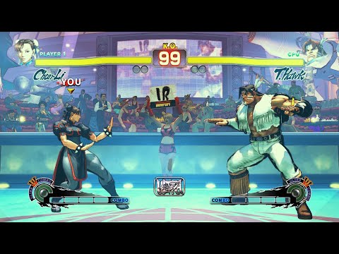 Chun-Li vs T.Hawk (Hardest) Street Fighter 4.| Epic Battle