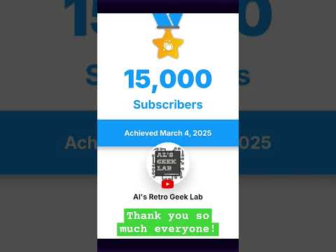 15,000 subscribers! woop!