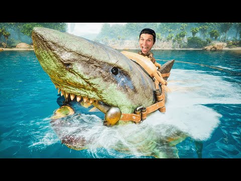 Ich zähme einen MEGALODON | ARK: Survival Ascended