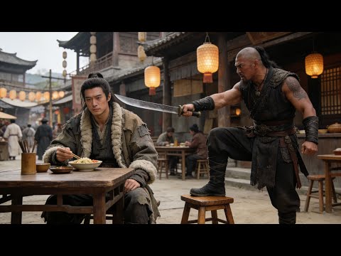 Kung Fu Movie! Local bully picks on a stranger, unaware his martial arts skills are unfathomable!