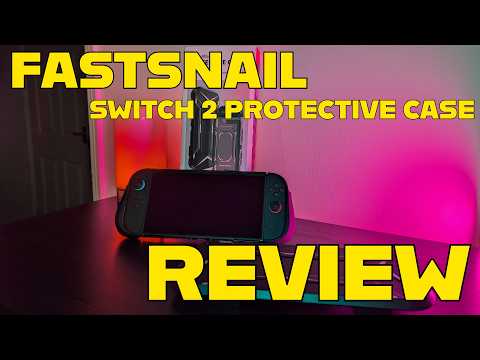 FASTSNAIL Switch 2 Protective Case  - Honest Review!!