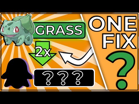 Fixing Pokemon's Type Chart with One Change