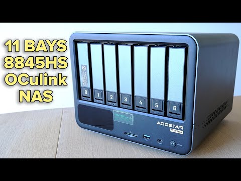 11 Bay Mini PC/NAS - AOOSTAR WTR MAX.. All Bays, All Day..