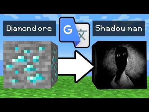 I Put Every Minecraft Texture Through Google Translate 100 QUADRILLION Times...