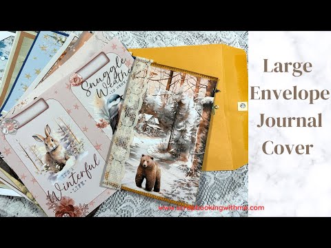 I MADE A BIG MISTAKE ~ LARGE ENVELOPE JOURNAL COVER WITH POCKETS