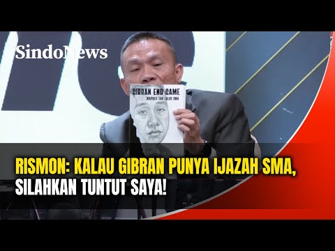 Rismon: Kalau Gibran Punya Ijazah SMA, Tuntut Saya! | Rakyat Bersuara | 10/12
