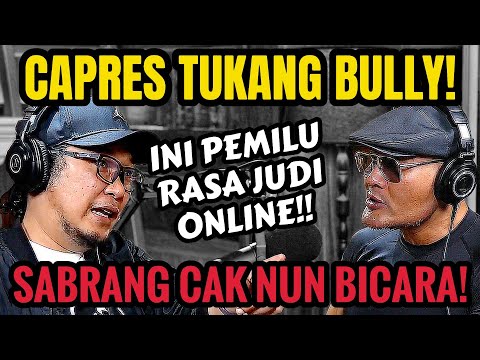 CAPRES MACAM APA INI⁉️PEMILU KAYA JUDI KITA‼️- SABRANG - Deddy Corbuzier Podcast