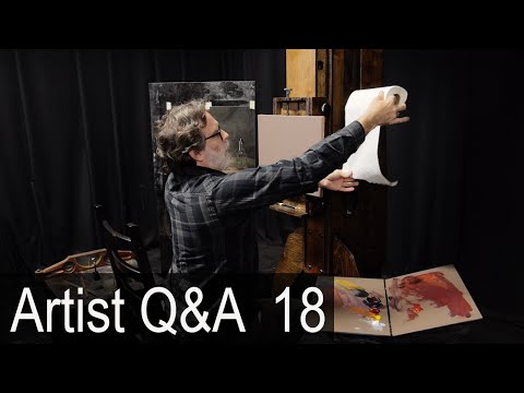 Tour of My Painting Studio & more – Ep.18 Oil Painting Q&A with Mark Carder