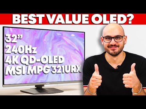 Best Bang For Your Buck QD-OLED? - MSI MPG 321URX Review
